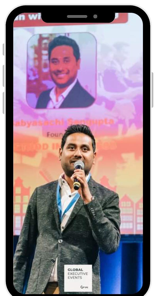 Saby with mic